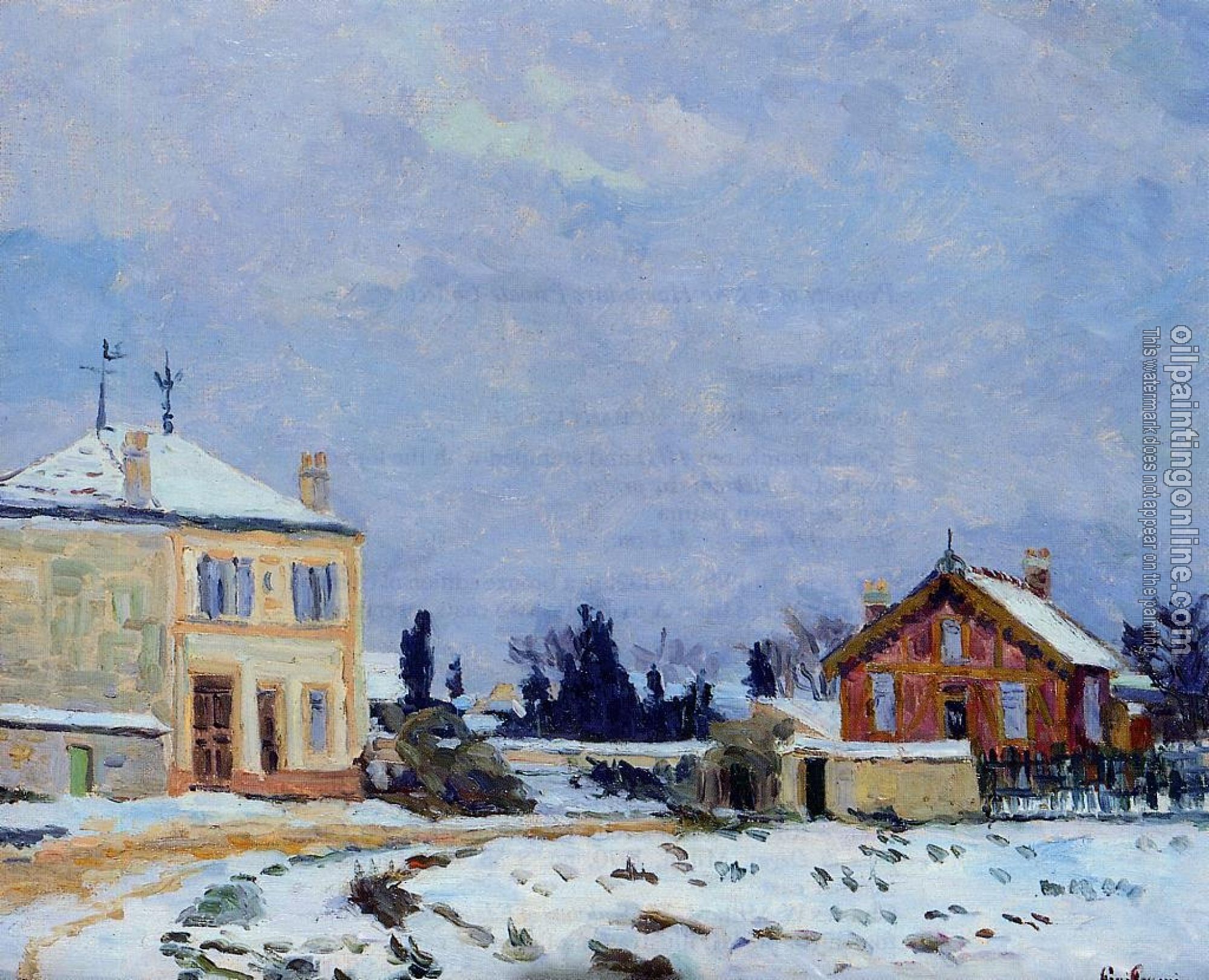 Guillaumin, Armand - Snow